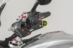 CNC Racing Handlebar end bolt kit M6x30 (2 pcs) - Titanium, Titanium | KV406X