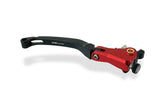 Brake lever Red Race - folding, Black/Red