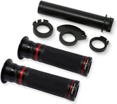 CNC Racing Grips EVO - Bicolor, Black/Red | MP105BR