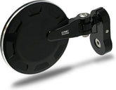CNC Racing Bar end mirror Rocket right BICOLOR, Black/Silver | MR701BS