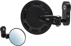 CNC Racing Bar end mirror Rocket - right Ø 94.5mm, Black | MR703B