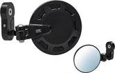 CNC Racing Bar end mirror Rocket - left Ø 94.5mm, Black | MR704B