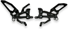 CNC Racing Adjustable rear sets RPS Ducati Panigale V4 series for V4, V4 S and V4 Speciale - EASY | PE407