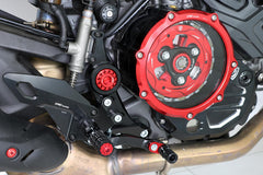 Adjustable rear sets rider
