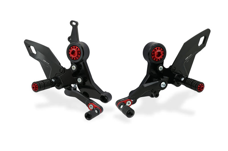 Adjustable rear sets rider