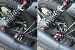 Footpegs kit TOURING passenger - Advanced Mounting System