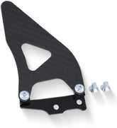 CNC Racing RH heel guard kit for rearsets PE227, Black | PES02B