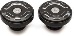 CNC Racing CENTRAL BOLT KIT FOR OEM REARSETS DUCATI XDIAVEL BICOLOR, Black/Silver | PEV04BS