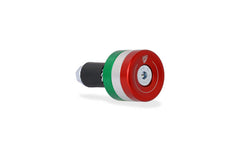 Handlebar cap single side Tricolore, Red