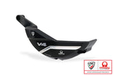 Generator crankcase protector, Black/Silver