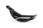 Generator crankcase protector, Black/Silver