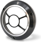 CNC Racing Headlight cover MV Agusta Superveloce 800 - Bicolor, Black/Silver | PRF01BS