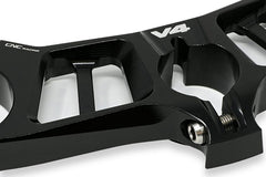 CNC Racing Triple clamps Ducati Panigale V4 - Top yoke, Black | PST15B