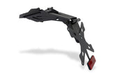 Adjustable license plate, Black