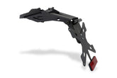 Adjustable license plate, Black