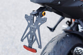 Adjustable License Plate Holder Kit, Black
