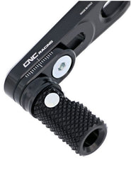 CNC Racing FOLDING PEG SPORT GEAR LEVER - M6, Black | RP9L4B