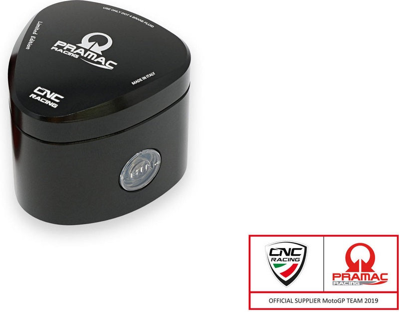 CNC Racing Fluid reservoir front brake 25 ml REBEL - Pramac racing Limited Edition, Black | SE501BPR