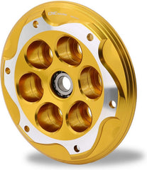 CNC Racing Pressure plate BMW - Bicolor, Gold/Silver | SP800GS