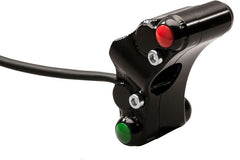 CNC Racing Left handlebar switch - Street use, Black | SWD18B