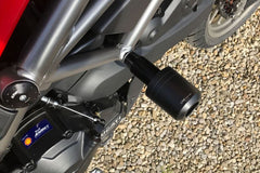CNC Racing Frame crash protections Ducati Multistrada, Black | TC314B