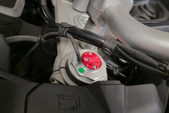Fork leg plug cover