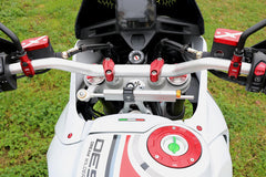 Front brake fluid reservoir cap
