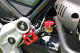Rear brake fluid reservoir cap