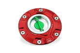Fuel tank cap - Livery Tricolore, Red