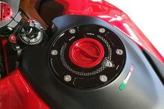 CNC Racing Fuel tank cap - flange Carbon | TSB05