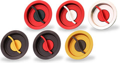 CNC Racing Fuel tank cap - Fast Open plug BICOLOR, Black/Gold | TSU02BG