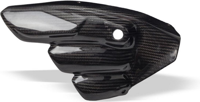 CNC Racing Exhaust heat shield carbon MV Agusta, Glossy Carbon | ZA832K