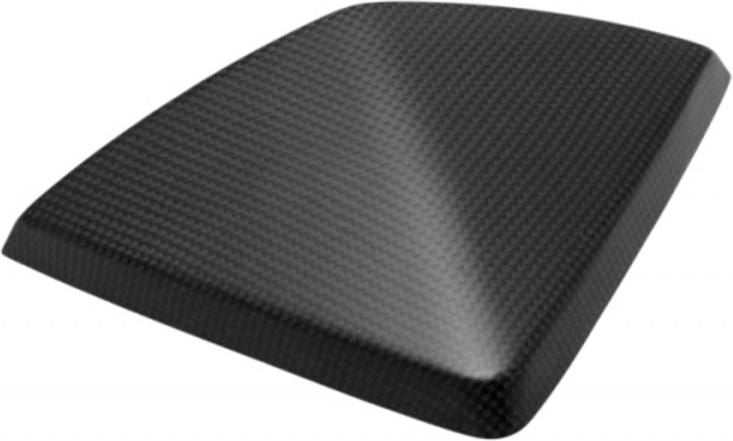 CNC Racing Fairing cover carbon Ducati Hypermotard 821/939, Matt Carbon | ZA947Y