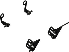 CNC Racing GP DUCTS - mounting kit, Black | ZAB11B