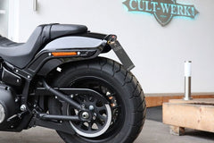 Cult-Werk Harley Fat Bob - License Plate Holder In The Middle (Bj. From 2018) | HD-BRO079