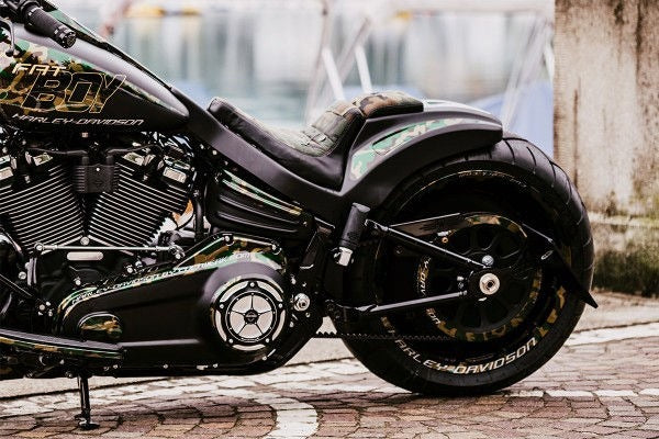 Cult-Werk Harley Fat Boy - Rear Conversion Racing (Bj. From 2018) | HD-BRO111