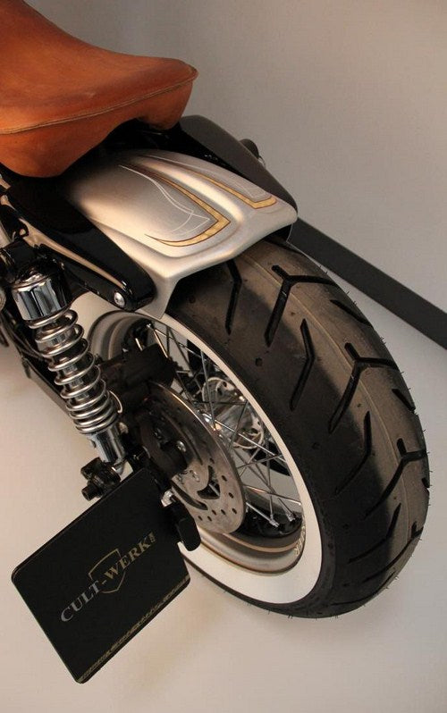 Cult-Werk HARLEY SPORTSTER - Heckfender OLD SCHOOL (BJ. SPO ab 2004 bis aktuell, lackierfähig) | HD-SPO005