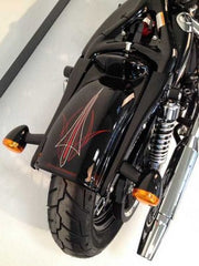Cult-Werk HARLEY SPORTSTER - Heckfender BOBBER (BJ. SPO ab 2004 bis aktuell, schwarz glänzend) | HD-SPO038