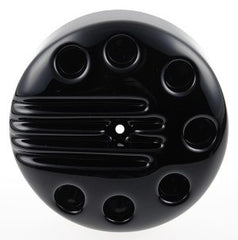 Cult-Werk HARLEY SPORTSTER - Luftfilterdeckel SLOTTED (BJ. SPO ab 2016 bis aktuell, schwarz glänzend) | HD-SPO080