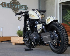 Cult-Werk HARLEY SPORTSTER - Seitendeckelset BOBBER (BJ. SPO ab 2014 bis aktuell, schwarz glänzend) | HD-SPO103