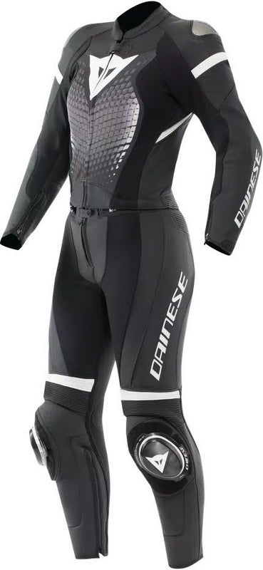 Dainese FULMINEA 2PCS LEATHER SUIT S/T, BLACK/WHITE | 2015100066-622