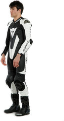 Dainese LAGUNA SECA 5 1PC LEATHER SUIT PERF. S/T, BLACK/WHITE, Size 29 | 201513468622009