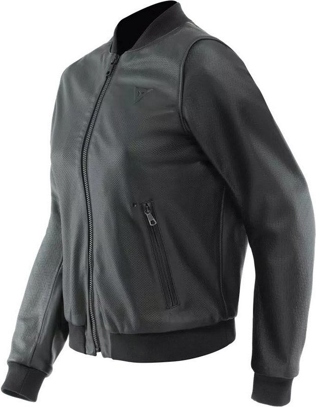 Dainese ACCENTO PERF. LEATHER JACKET WMN, BLACK | 2015300022-001