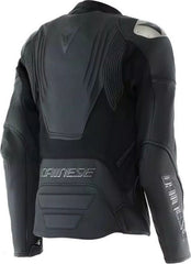 Dainese RACING 5 LEATHER JACKET WMN, BLACK/BLACK | 2015300034-631