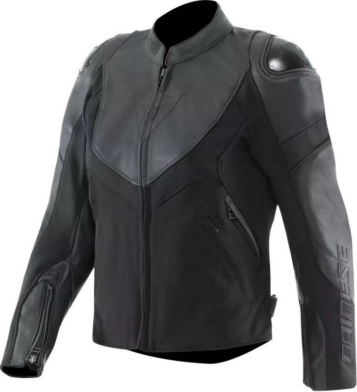 Dainese IPERATTIVA LEATHER-TEX JACKET WMN, BLACK/BLACK | 2015300037-631