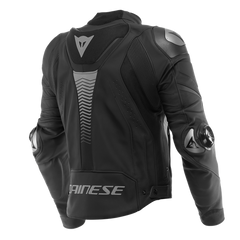 Dainese Super Speed 4 Leather Jacket Black-Matt/Charcoal-Gray | 201533870-50G