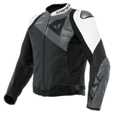 Dainese Sportiva Leather Jacket Black-Matt/Anthracite/White | 201533872-26A