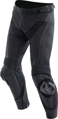 Dainese DELTA 4 PERF. LEATHER PANTS S/T, BLACK/BLACK | 2015500021-631