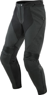 Dainese PONY 3 LEATHER PANTS, BLACK-MATT | 201553711076008