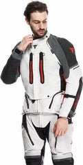 Dainese SUPER ADVENTURE ABSOLUTESHELL JACKET, GLACIER-GREY/IRON-GATE/RED | 2016500012-29J